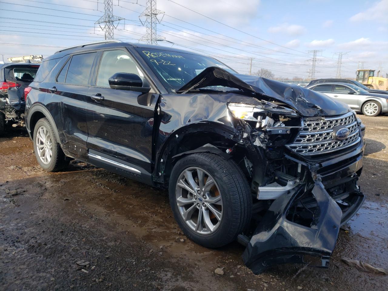 2022 FORD EXPLORER LIMITED VIN:1FMSK7FH7NGB06514