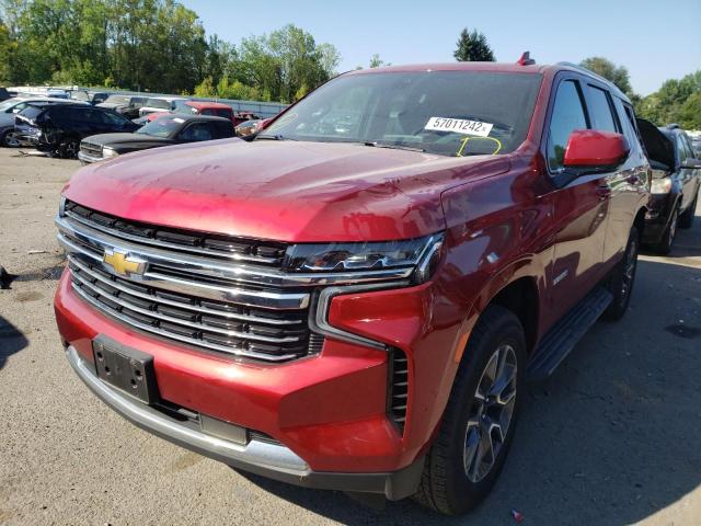 2021 CHEVROLET TAHOE K1500 LT VIN: 1GNSKN***********