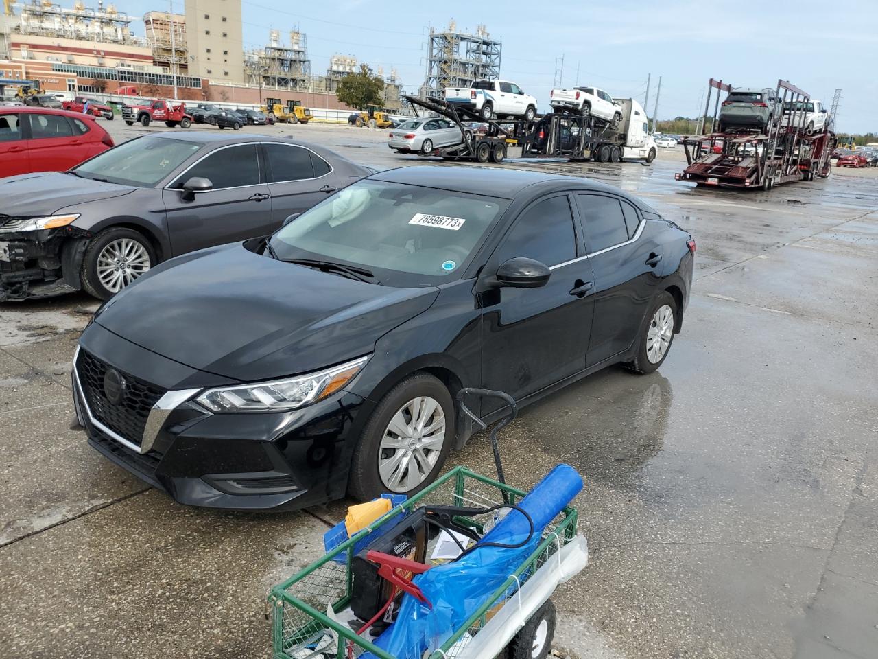 2023 NISSAN SENTRA S VIN:3N1AB8BV5PY244123