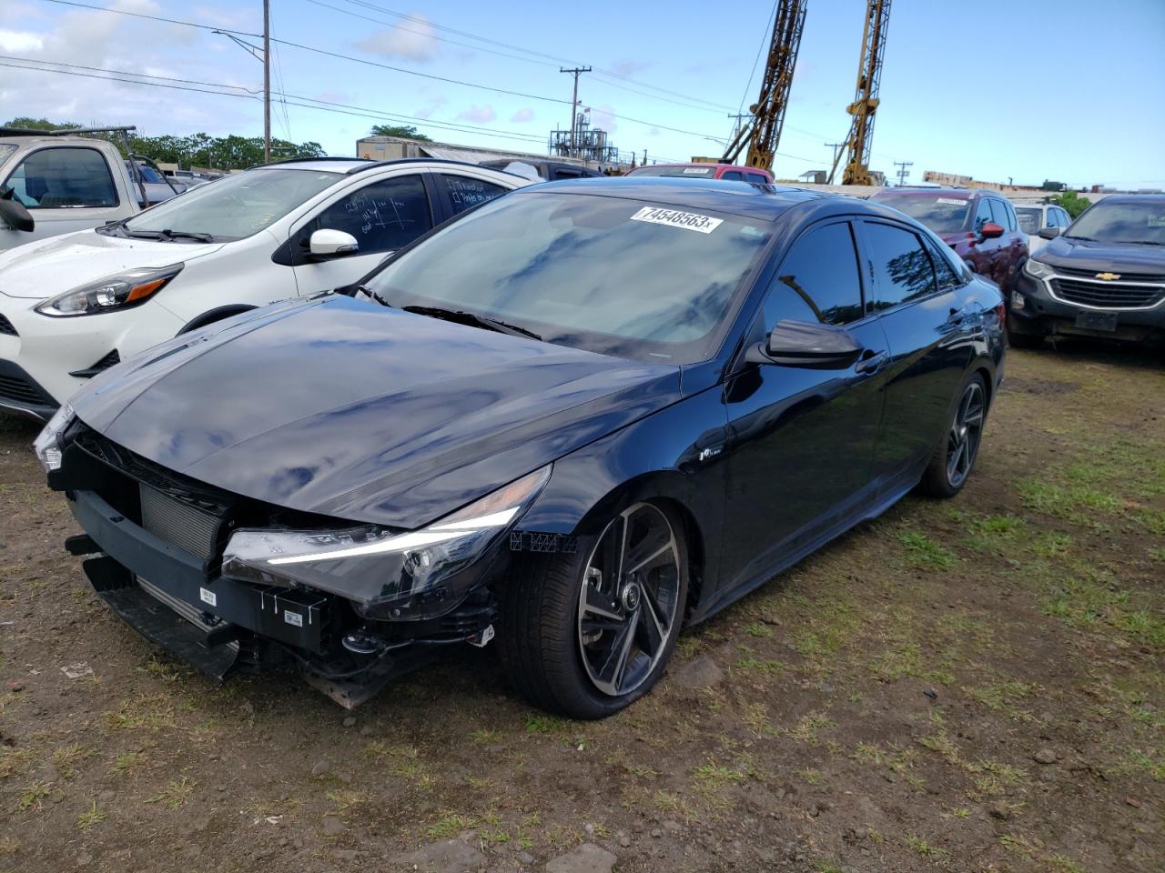 2023 HYUNDAI ELANTRA N LINE VIN:KMHLR4AF0PU520890