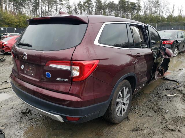 2021 HONDA PILOT EX VIN: 5FNYF6H35MB062827