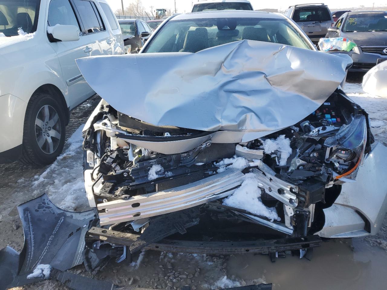 2022 TOYOTA COROLLA LE VIN:JTDHPMAE1NJ215050