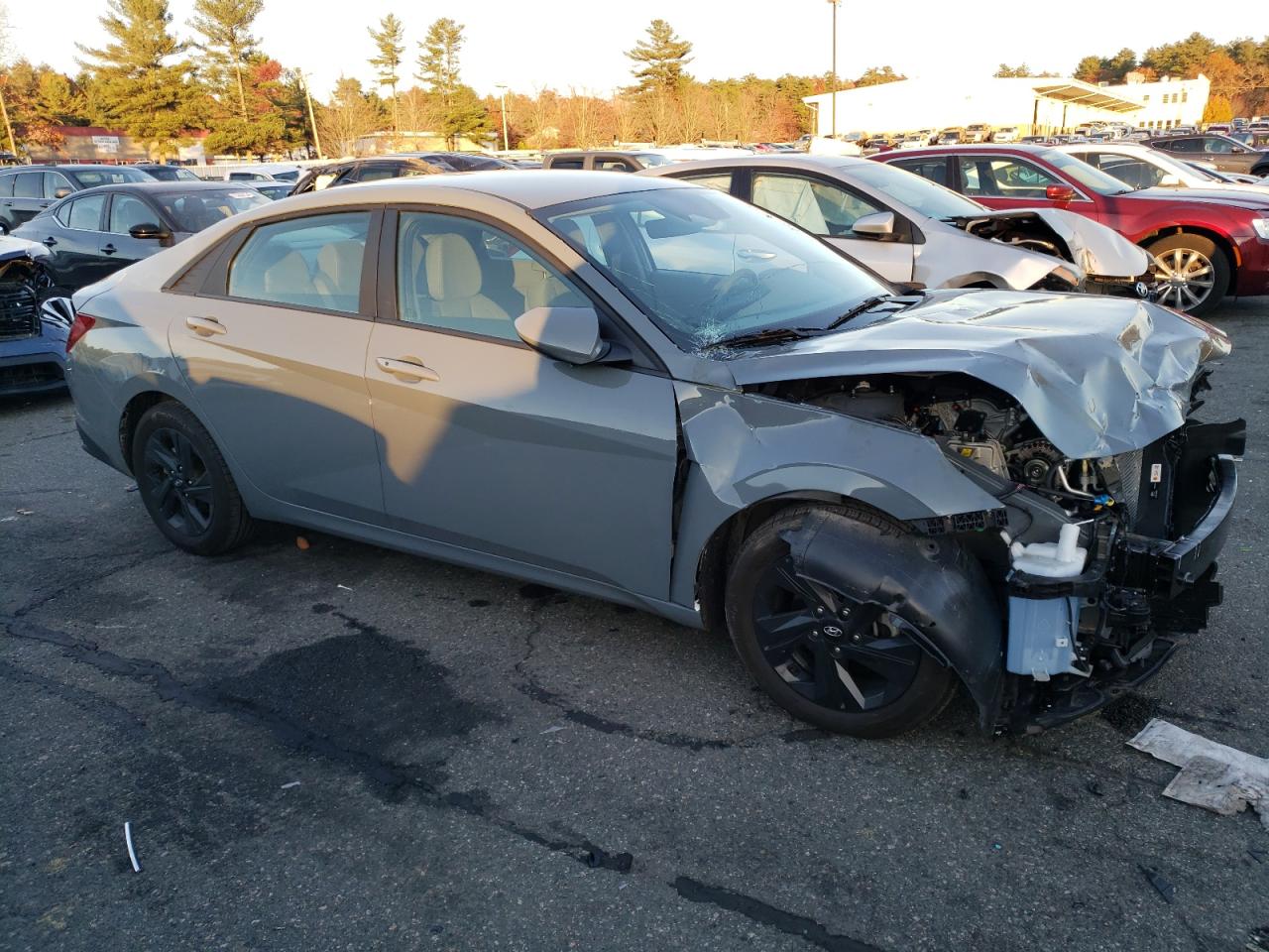 2023 HYUNDAI ELANTRA SEL VIN:KMHLM4AG6PU392906