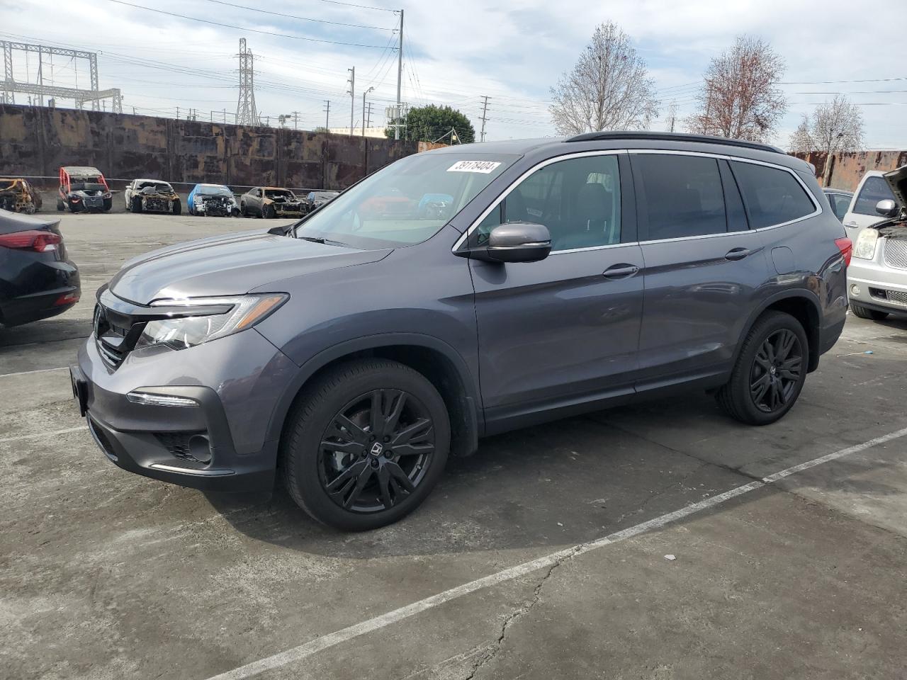2022 HONDA PILOT SE VIN:5FNYF6H21NB092643