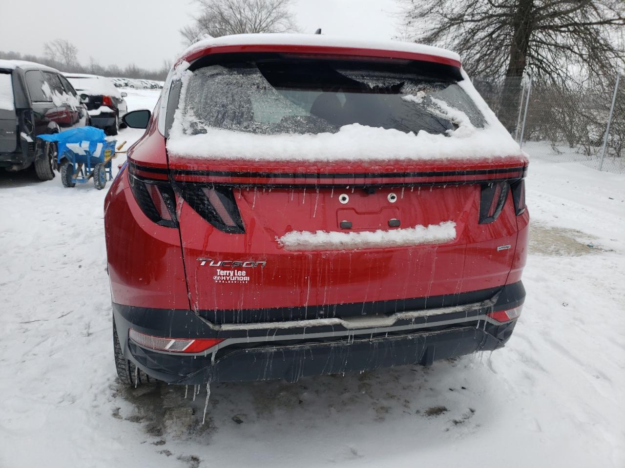 2022 HYUNDAI TUCSON SEL VIN:5NMJFCAE1NH054509
