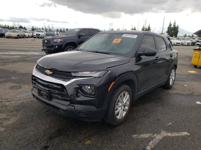 2021 CHEVROLET TRAILBLAZER LS VIN: KL79MMS28MB158000