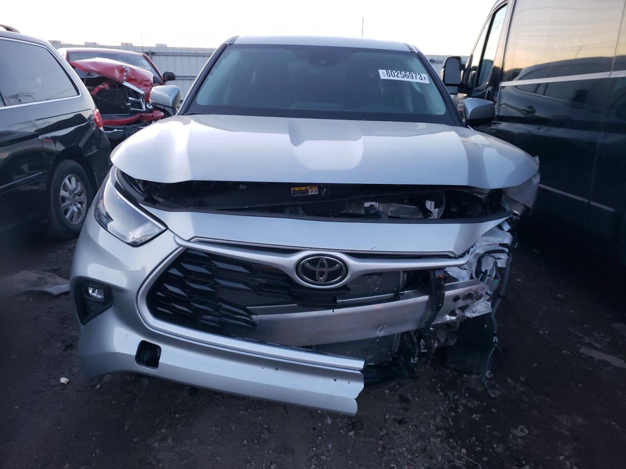 2023 TOYOTA HIGHLANDER L VIN:5TDKDRAH7PS524050