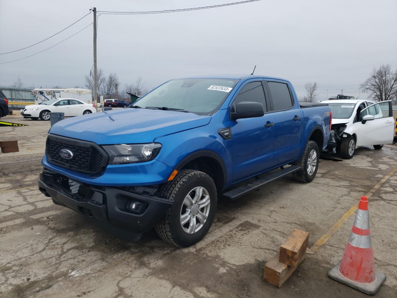 2022 FORD RANGER XL VIN:1FTER4FH8NLD13433