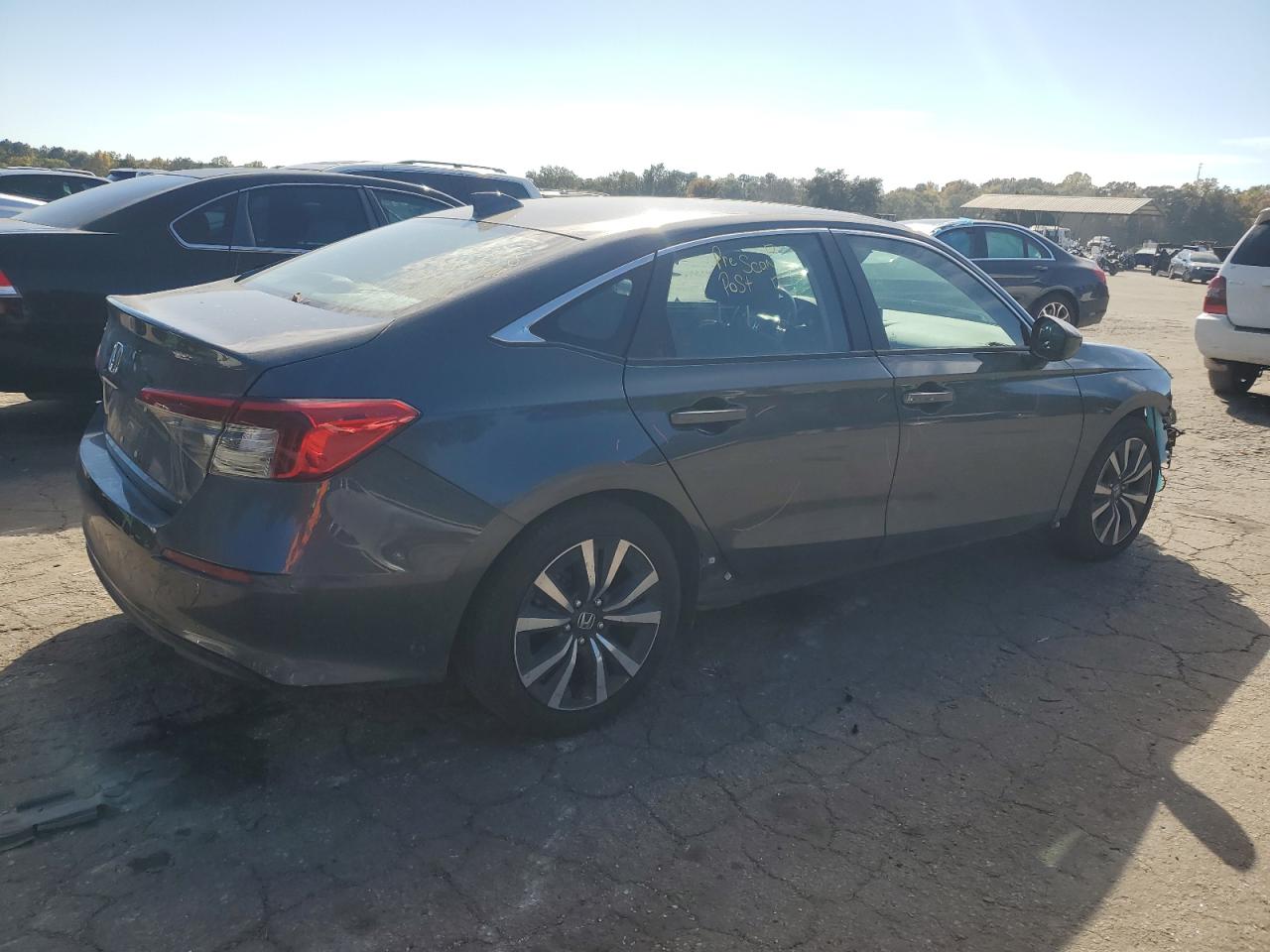 2022 HONDA CIVIC EX VIN:2HGFE1F73NH314414
