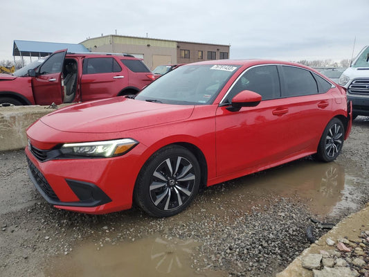 2022 HONDA CIVIC EX VIN:2HGFE1F78NH303585