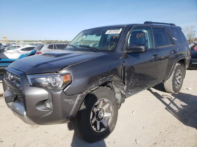 2021 TOYOTA 4RUNNER SR5/SR5 PREMIUM VIN: JTEPU5JRXM5852650