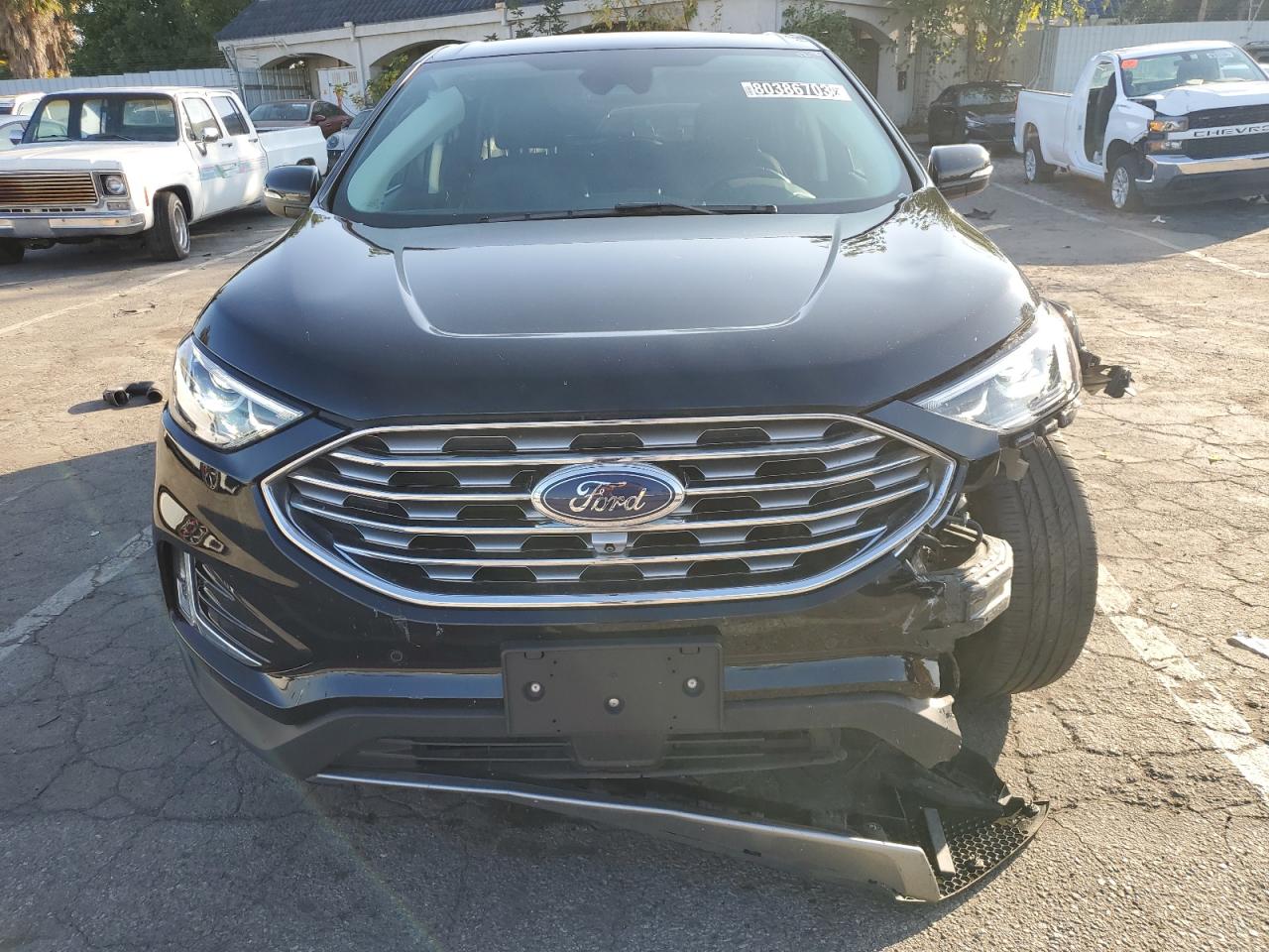 2022 FORD EDGE TITANIUM VIN:2FMPK4K96NBA38295