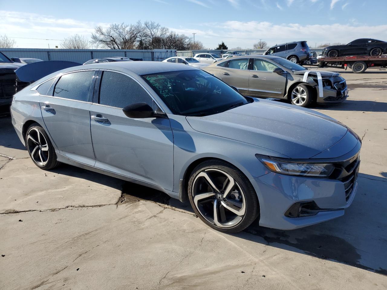 2022 HONDA ACCORD SPORT VIN:1HGCV1F37NA112822