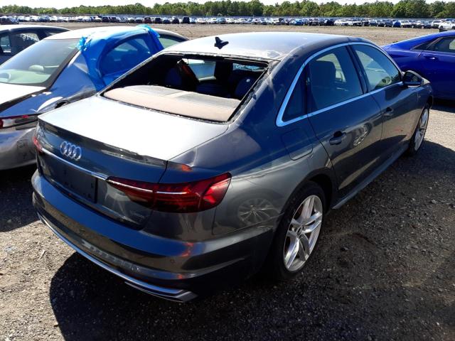 2021 AUDI A4 PREMIUM VIN: WAUDAAF47MA056609