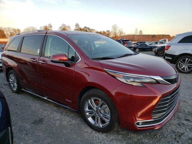 2021 TOYOTA SIENNA LIMITED VIN: 5TDESKFC4MS010241
