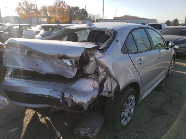 2021 TOYOTA COROLLA LE VIN: 5YFEPMAE8MP156575