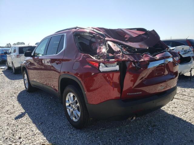 2021 CHEVROLET TRAVERSE LT VIN: 1GNERGKW7MJ124327