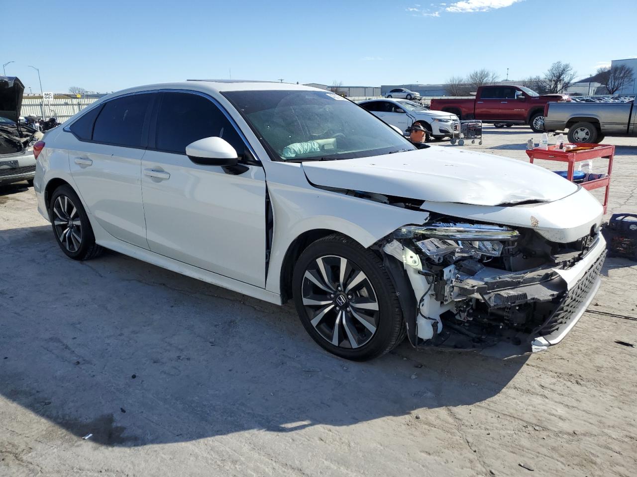 2023 HONDA CIVIC EX VIN:2HGFE1F77PH321157