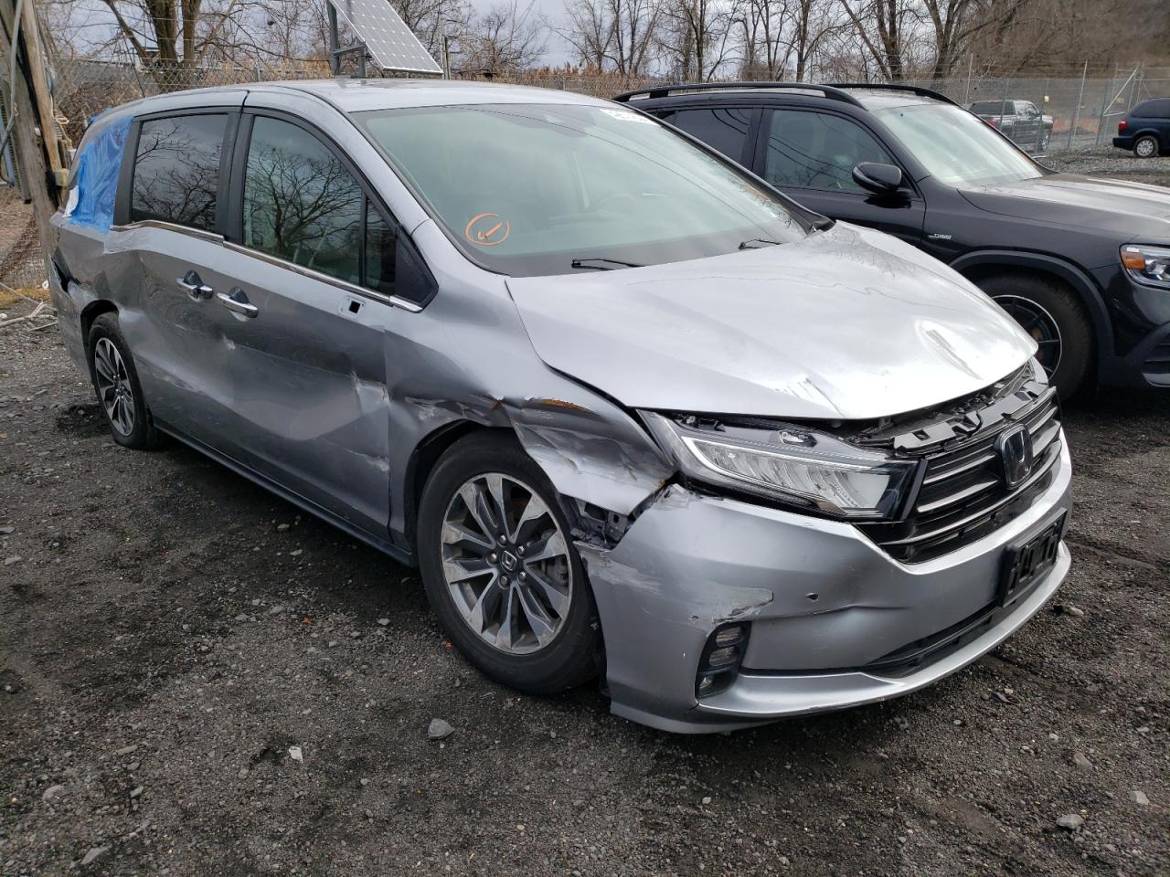 2022 HONDA ODYSSEY EXL VIN:5FNRL6H73NB060494