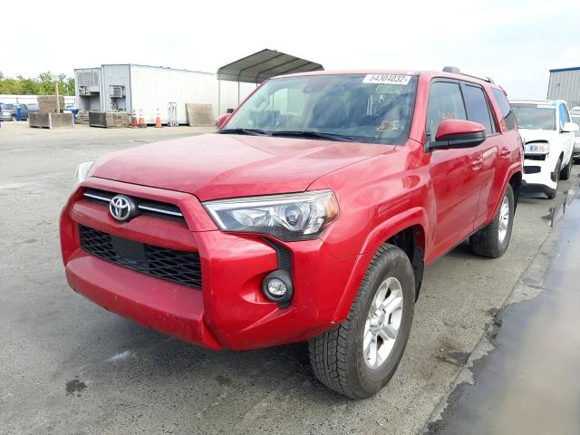 2021 TOYOTA 4RUNNER SR5 VIN: JTEEU5JR7M5234953