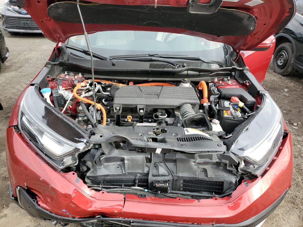 2022 HONDA CR-V TOURING VIN:5J6RT6H91NL003039