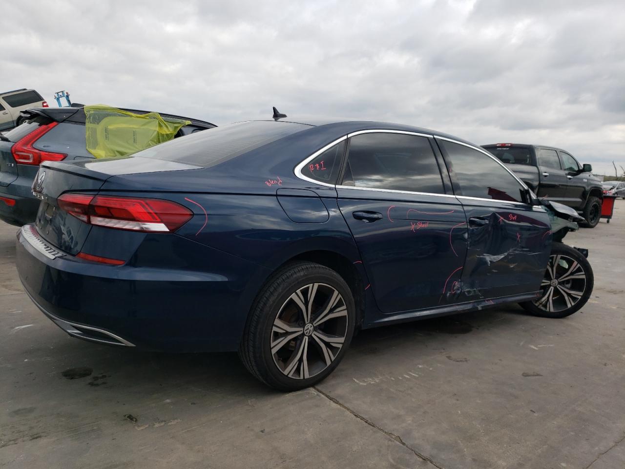 2022 VOLKSWAGEN PASSAT SE VIN:1VWSA7A34NC009844