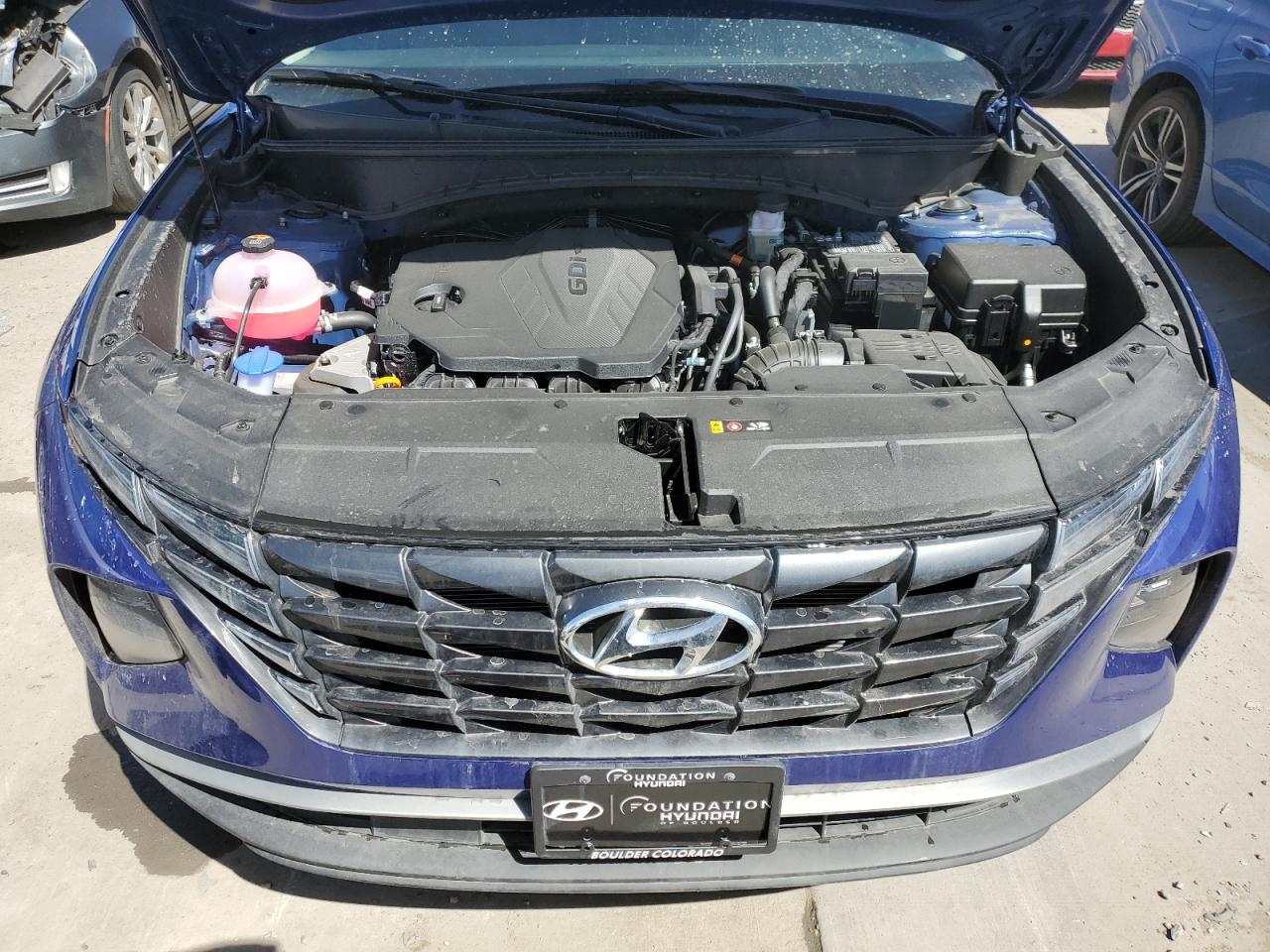 2022 HYUNDAI TUCSON SEL VIN:5NMJBCAE1NH121119