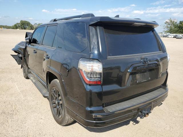 2021 TOYOTA 4RUNNER NIGHT SHADE VIN: JTEJU5JR0M5926454