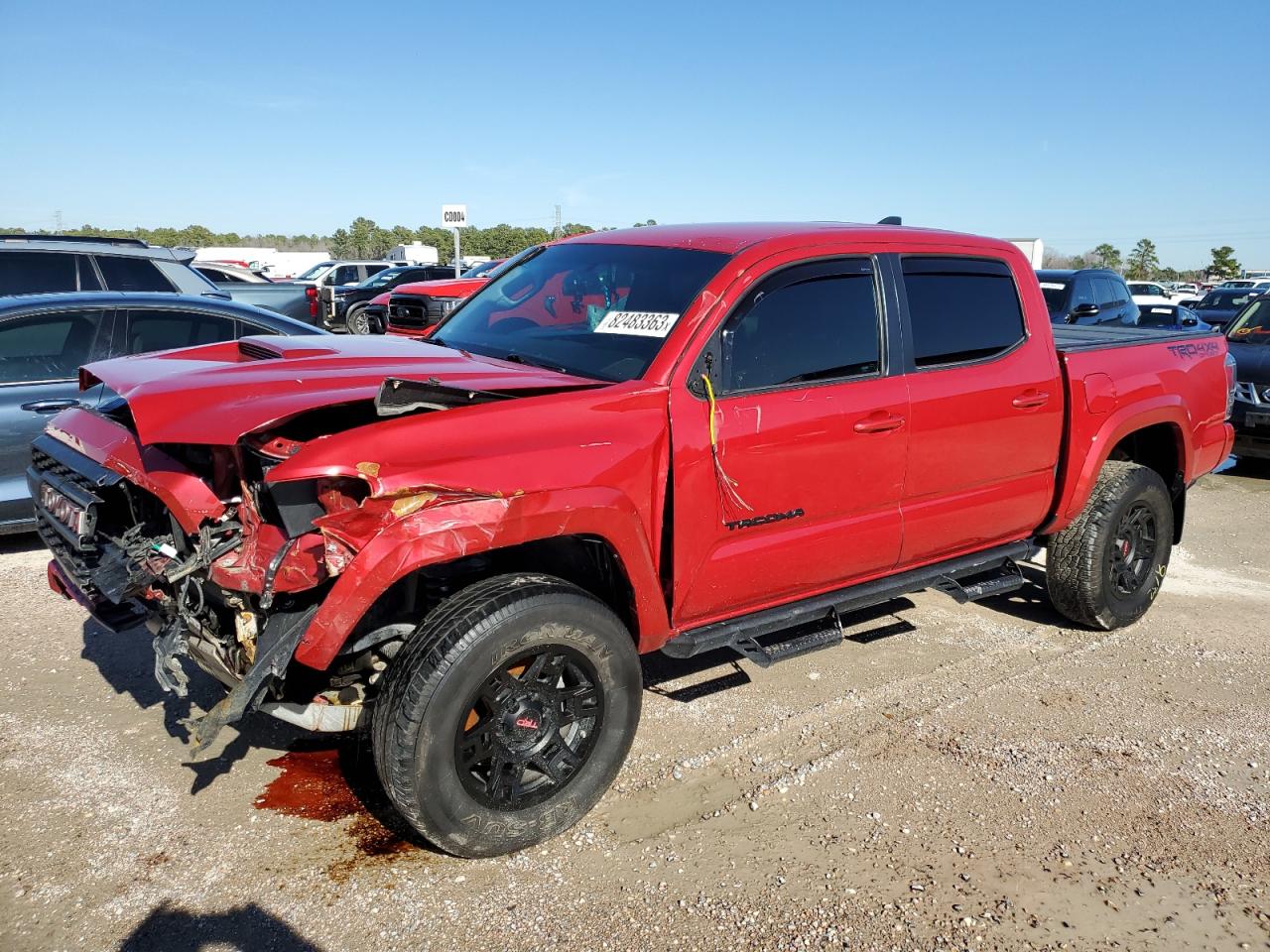 2022 TOYOTA TACOMA DOUBLE CAB VIN:3TMCZ5AN3NM462213