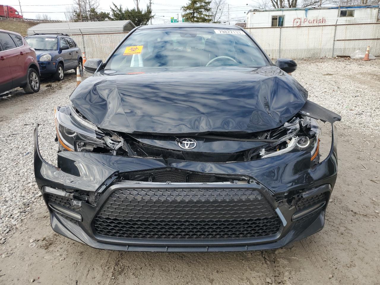2022 TOYOTA COROLLA XSE VIN:JTDT4MCE3NJ089337