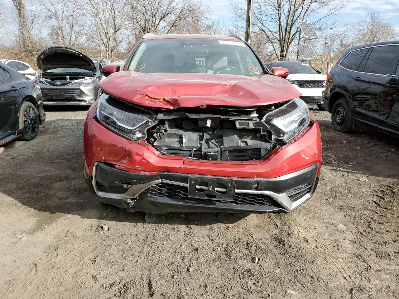 2022 HONDA CR-V TOURING VIN:5J6RT6H91NL003039
