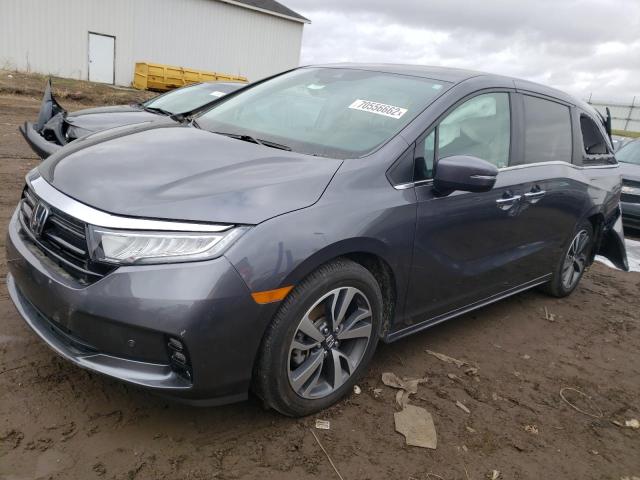 2021 HONDA ODYSSEY TOURING VIN: 5FNRL6H85MB016682