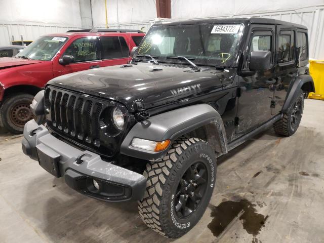 2021 JEEP WRANGLER UNLIMITED SPORT VIN: 1C4HJXDM6MW560968