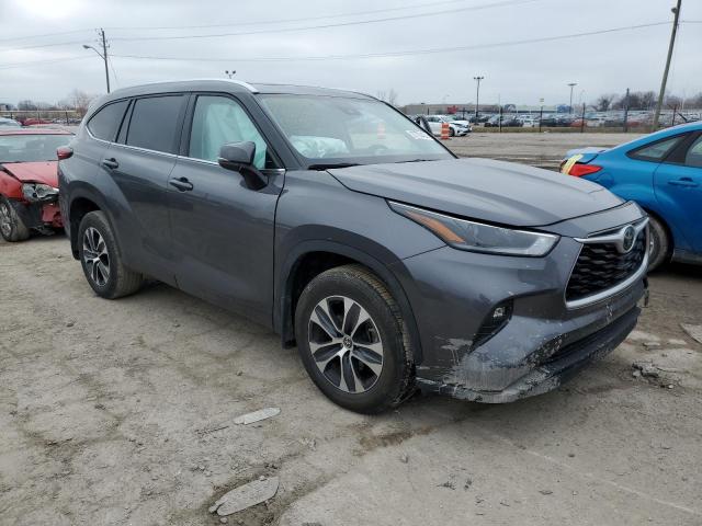 2021 TOYOTA HIGHLANDER XLE VIN: 5TDGZRBH9MS532653