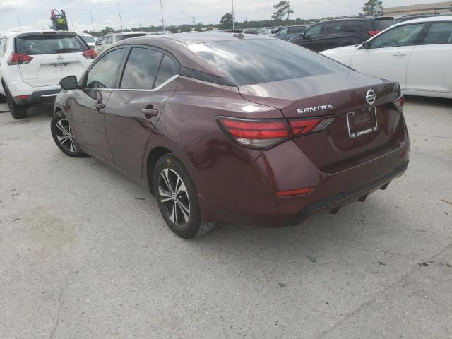 2021 NISSAN SENTRA SV VIN: 3N1AB8CV2MY301369