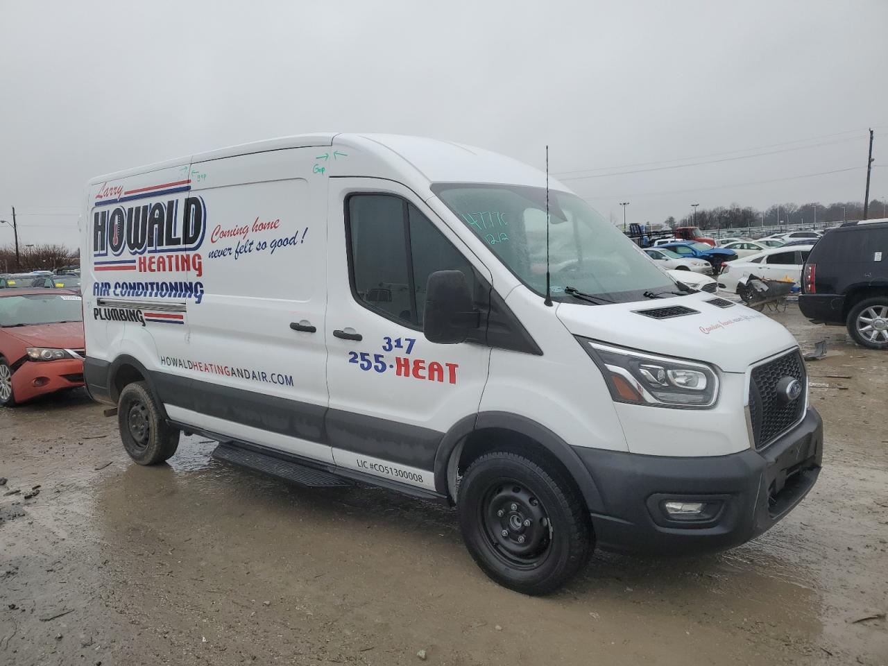 2023 FORD TRANSIT T-250 VIN:1FTBR1C85PKA50185