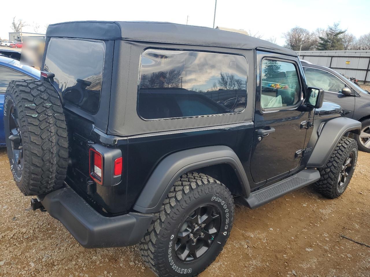 2022 JEEP WRANGLER SPORT VIN:1C4GJXAG3NW230684