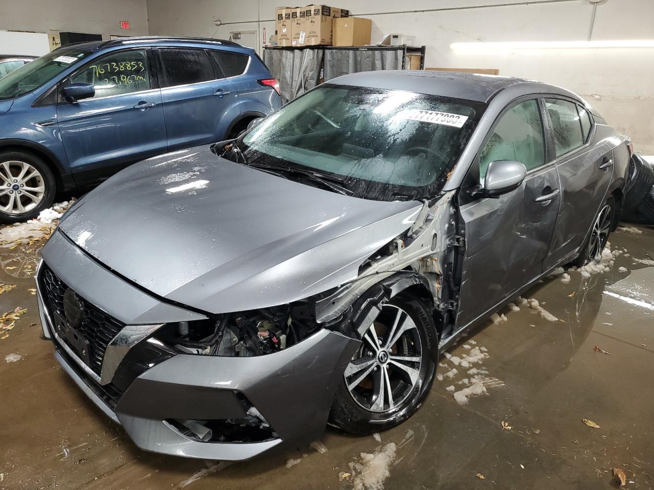 2022 NISSAN SENTRA SV VIN:3N1AB8CV1NY305589