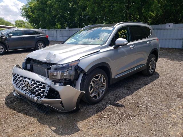 2021 HYUNDAI SANTA FE LIMITED VIN: 5NMS44***********