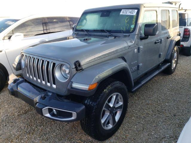 2021 JEEP WRANGLER UNLIMITED SAHARA VIN: 1C4HJXEN9MW679184