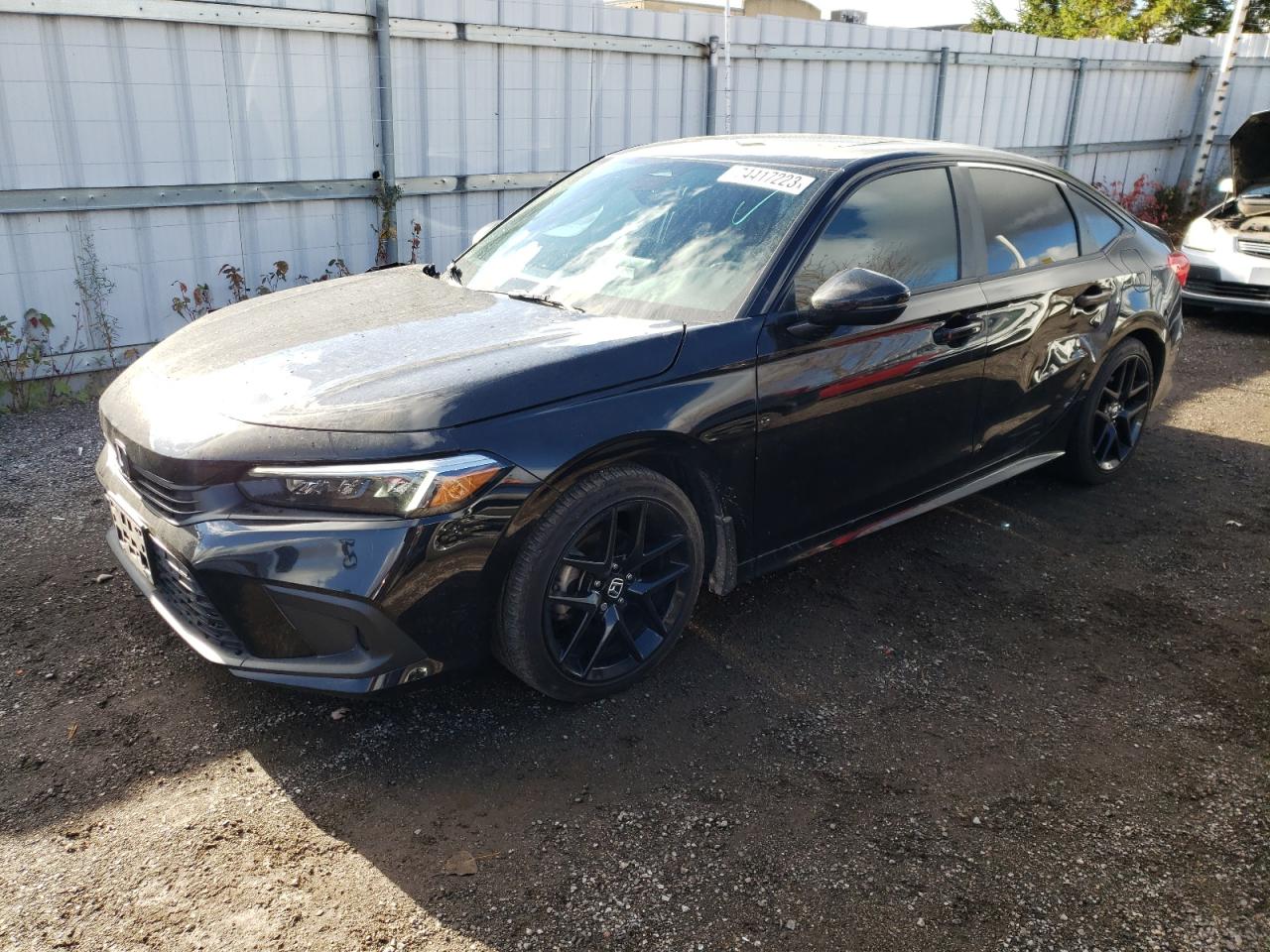 2022 HONDA CIVIC SPORT VIN:2HGFE2F52NH115682