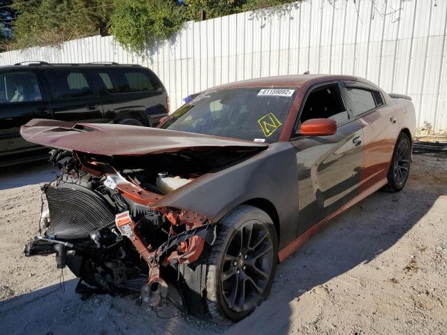 2021 DODGE CHARGER SCAT PACK VIN: 2C3CDXGJ9MH668135