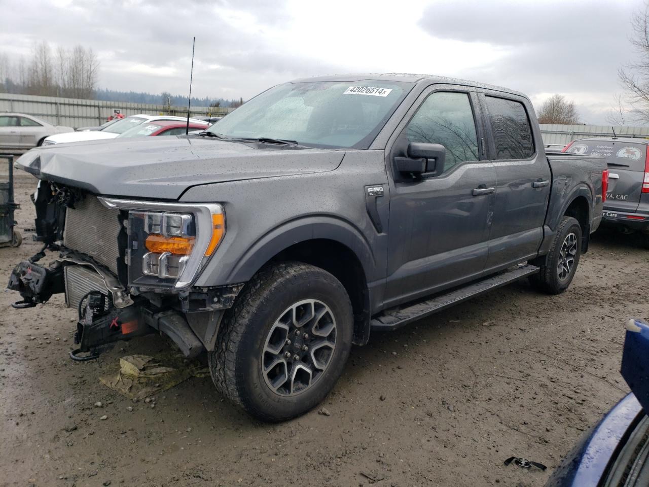 2022 FORD F150 SUPERCREW VIN:1FTEW1EP3NKD57247