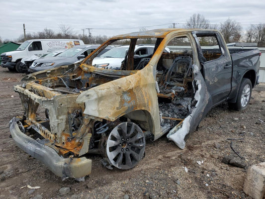 2022 CHEVROLET SILVERADO K1500 CUSTOM VIN:3GCPDBEK6NG651161