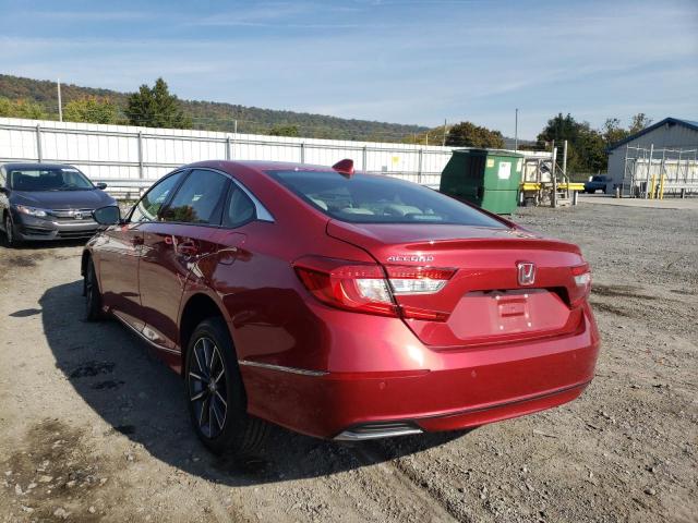 2021 HONDA ACCORD EXL VIN: 1HGCV1F56MA021654