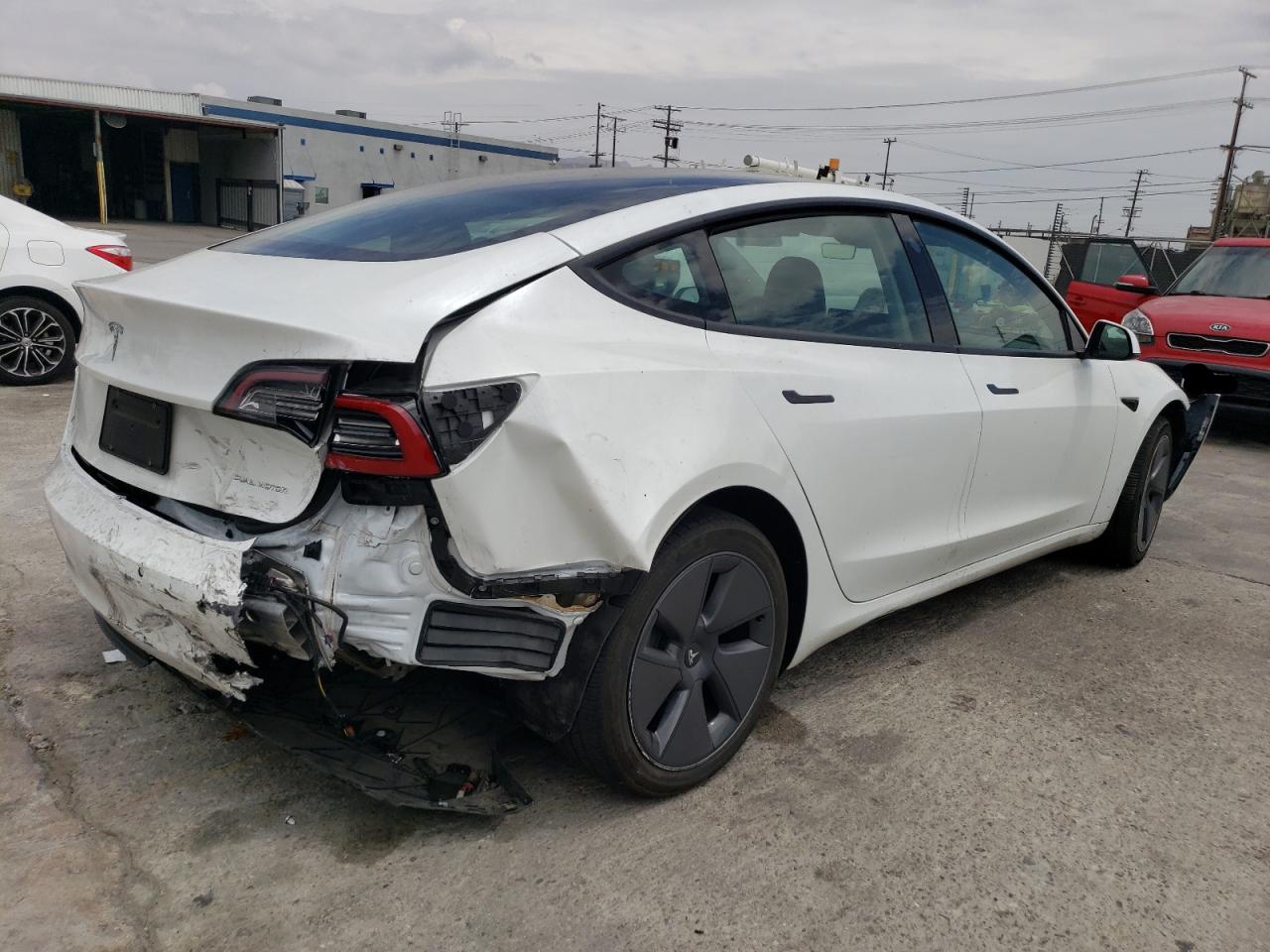 2022 TESLA MODEL 3  VIN:5YJ3E1EBXNF212976