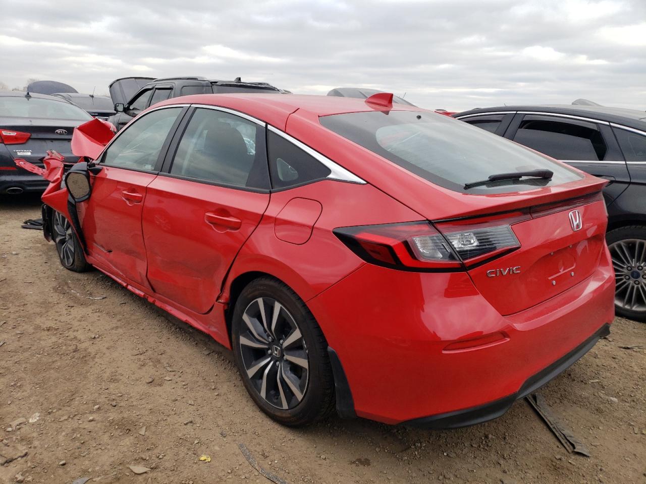 2023 HONDA CIVIC EXL VIN:19XFL1H71PE014175