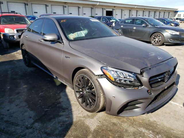 2021 MERCEDES-BENZ C 43 AMG VIN: W1KWF6EB9MR613392