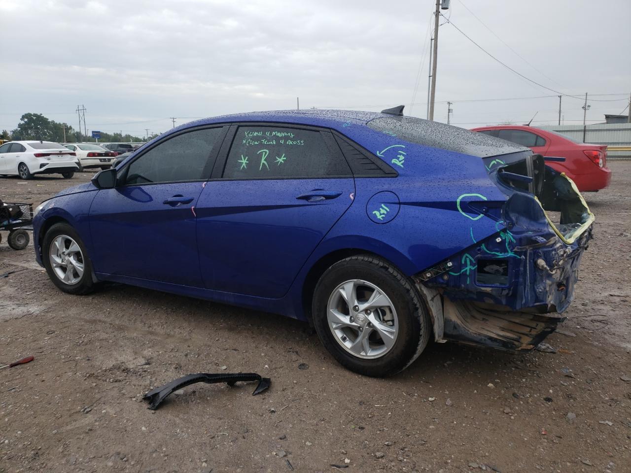 2022 HYUNDAI ELANTRA SE VIN:KMHLL4AG0NU368360