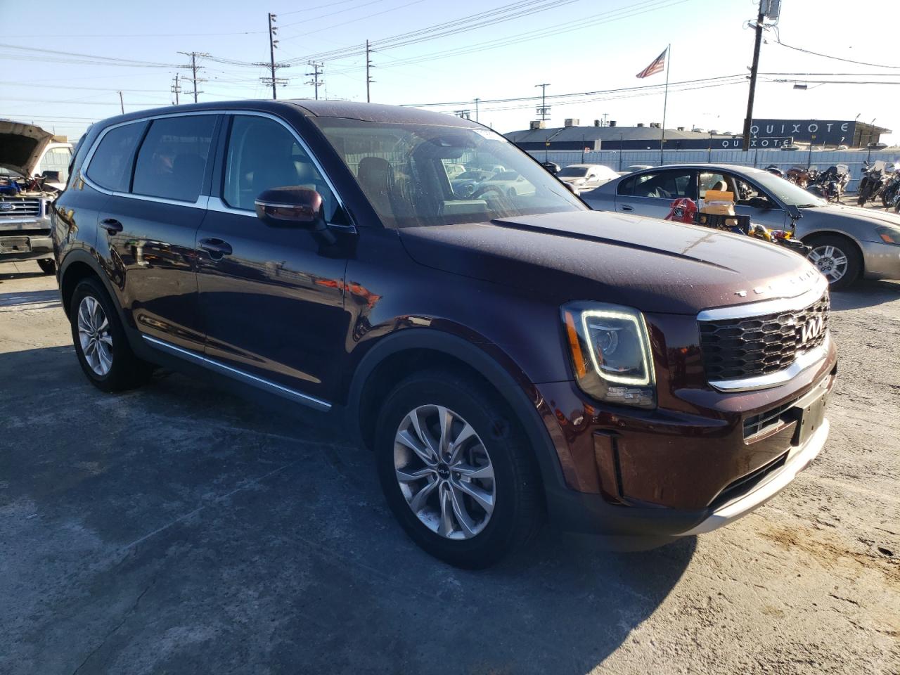 2022 KIA TELLURIDE LX VIN:5XYP24HC7NG280046